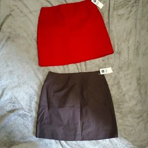 (2) NWT⭐️GAP woman's skirts. Size 1